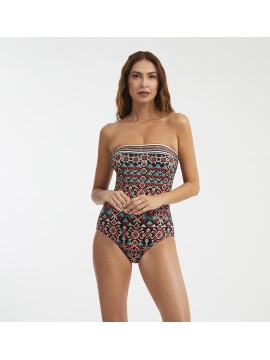 Nuria Ferrer Cabana Bandeau Swimsuit